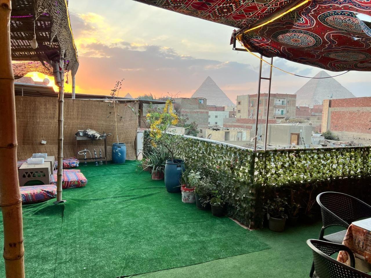 مبيت وإفطار Kafret el-Gabal Jana Pyramids View In 3 المظهر الخارجي الصورة